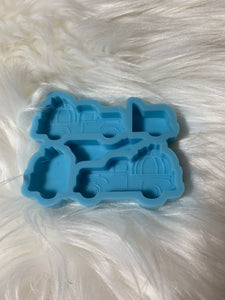 Country Pumpkin - Silicone Mold - Straw Topper
