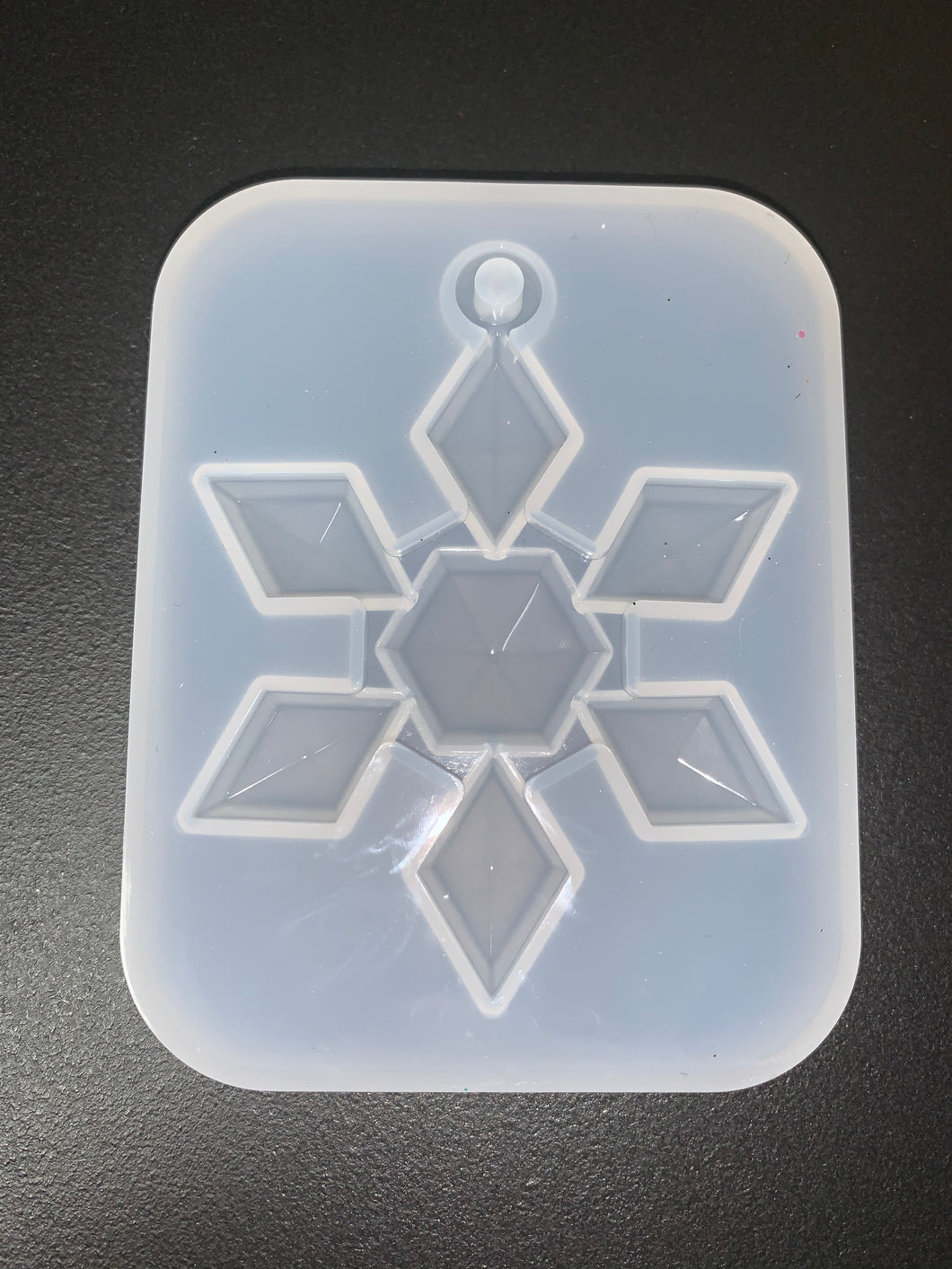 Snowflake 3- Keychain/ Ornament